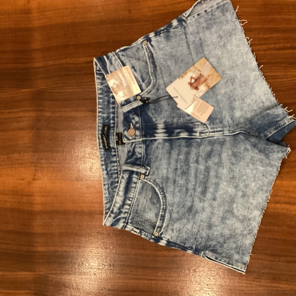 Denim Blue Women's Shorts